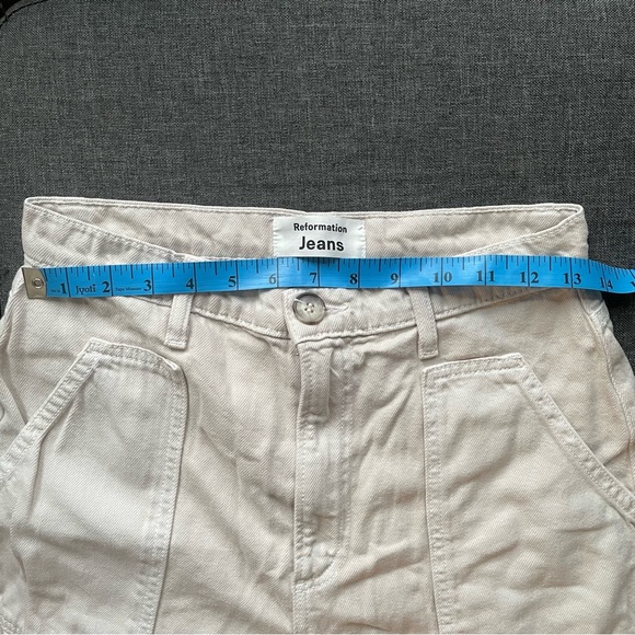 REFORMATION Taylor Pant in Sand - Picture 6 of 6